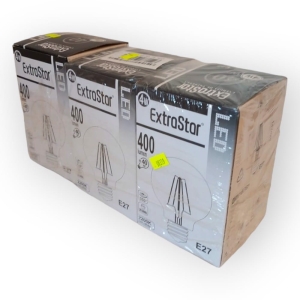 Brązowe Żarówki LED G95 Filament E27 4W 400 lumen