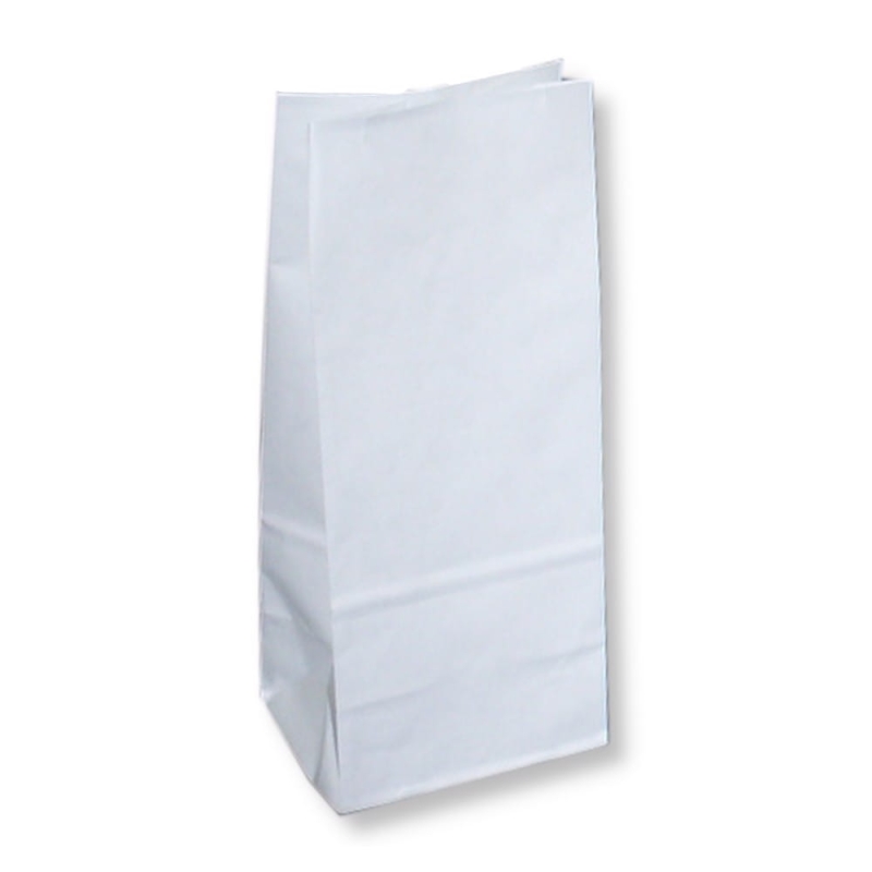 Torba papierowa 36x12/7,5cm biała klockowa 1000szt