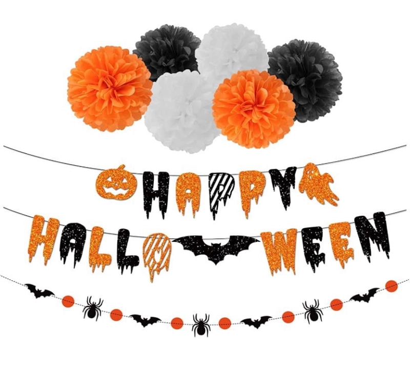 Dekoracja Na Halloween Girlanda Happy Halloween
