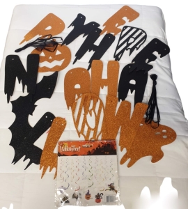 Dekoracja Na Halloween Girlanda Happy Halloween