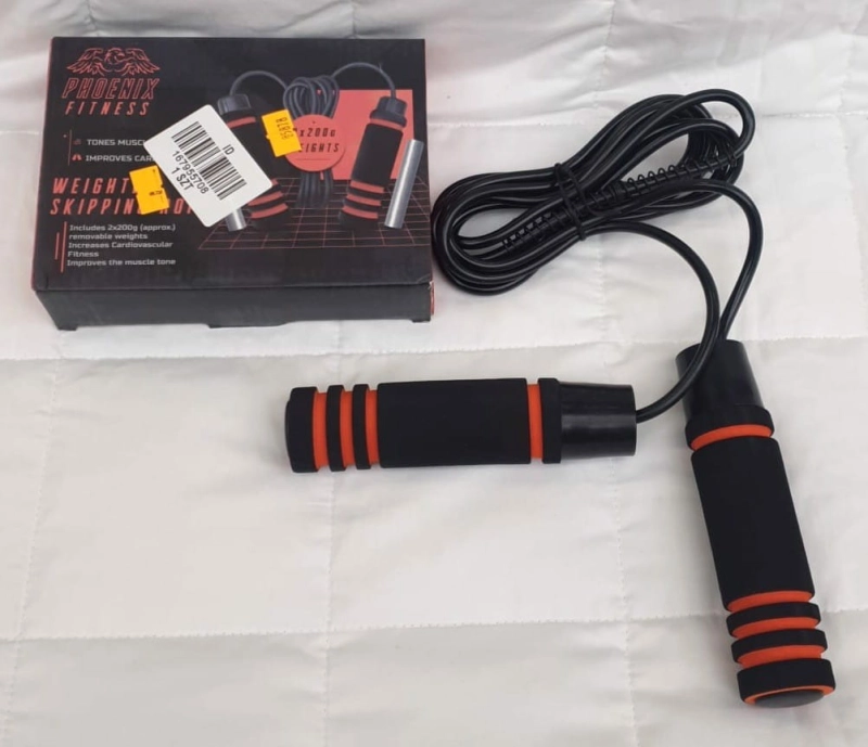 Skakanka Z Obciążeniem 2X 200G Fitness Crossfit