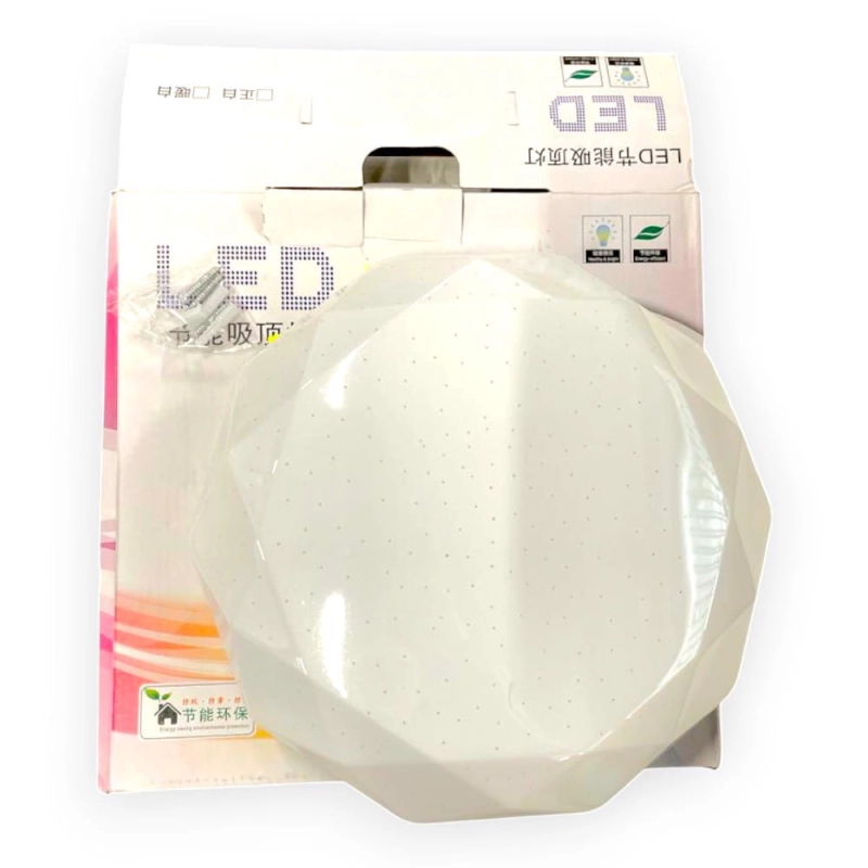 Lampa Sufitowa Led 12W Ściemnialna 3 Kolory Akrylo