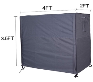 Pokrowiec Na Drewno Opałowe 122X61X105 Cm