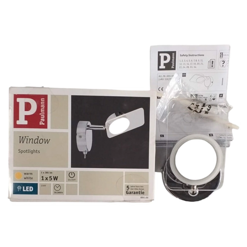 Reflektor Punktowy Led Paulmann Window 1X5W