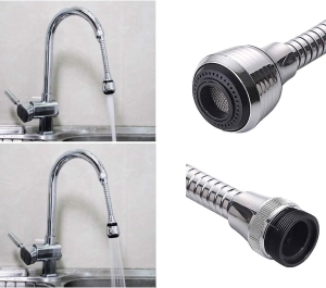 Aerator kranowy elastyczny obrotowy opryskiwacz