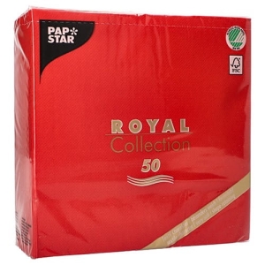 Serwetka gastronomiczna 40x40 Royal czerwona 50szt