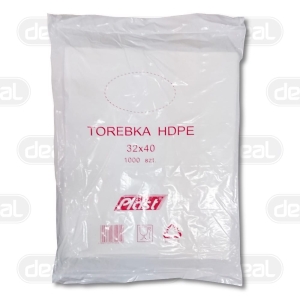 Torebki woreczki HDPE 32x40 cm a'1000