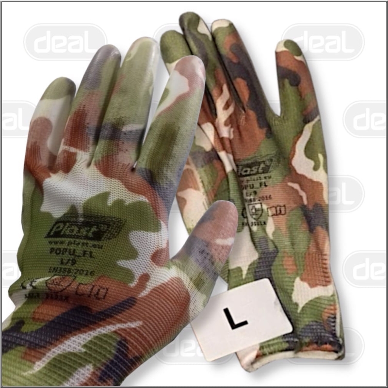 Rękawice robocze Popu roz.9 12par