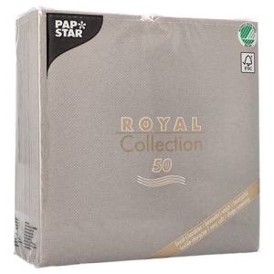 Serwetka gastronomiczna 40x40 Royal szara 50szt