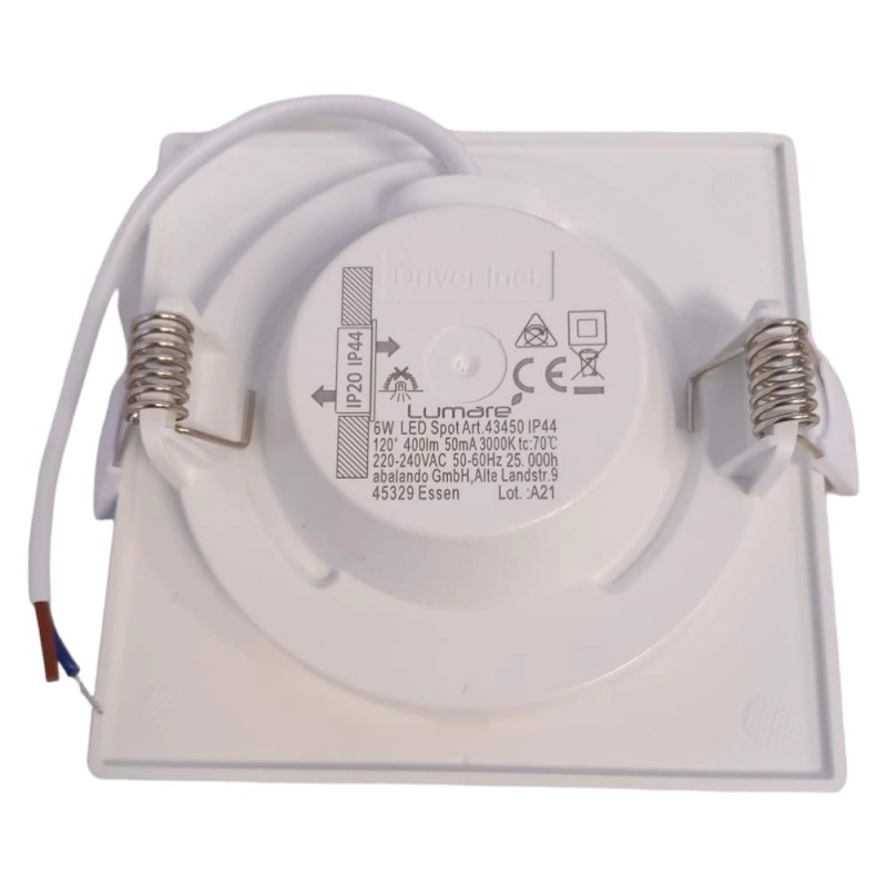 Lumare Reflektor LED do zabudowy 6W 400ml 9szt