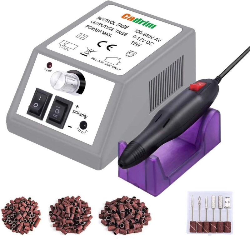 Frezarka do Manicure Cadrim 12W 100-240V AC