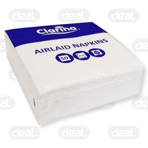 Serwetka Airlaid 40x40 flizelina biała 50szt