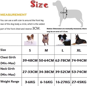 Regulowane szelki ze smyczą odblaskowe pomarańcz M