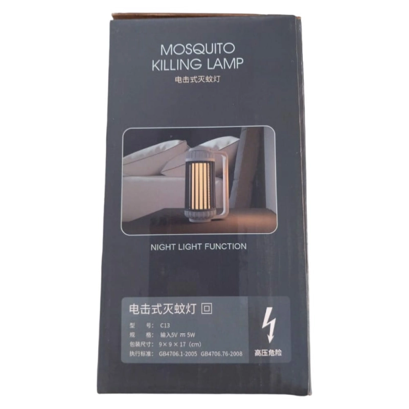 Elektryczna lampa UV LED przeciw owadom akumulator