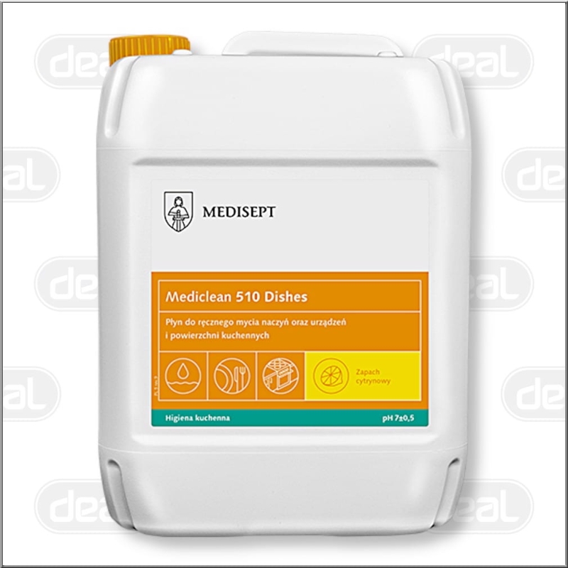 Mediclean 510 Dishes Cytrynowy 5L