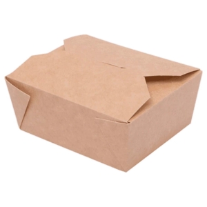 Lunch box 1600 ml 20 x 14 x 6,5 cm kraft 50szt