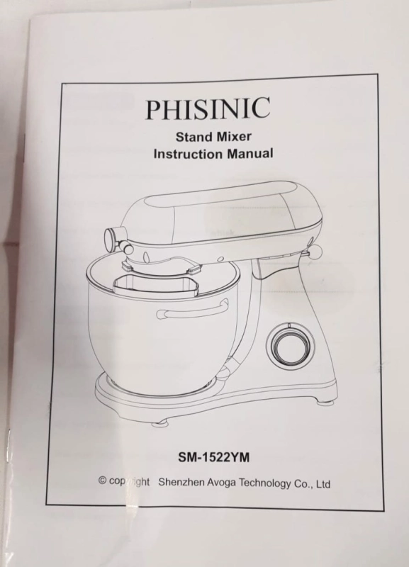 Robot Phisinic Sm-1522Ym Czerwony (Brak Pokrywki)