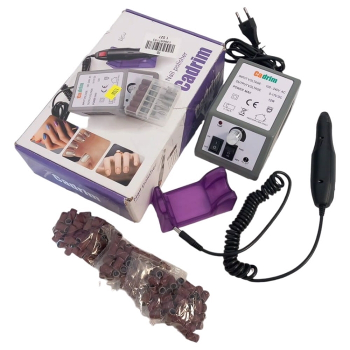 Frezarka do Manicure Cadrim 12W 100-240V AC
