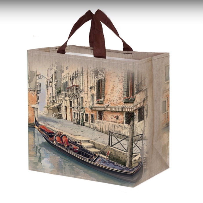 Torba Na Zakupy33L 38X40X22 Wenecja Kraft 1Szt