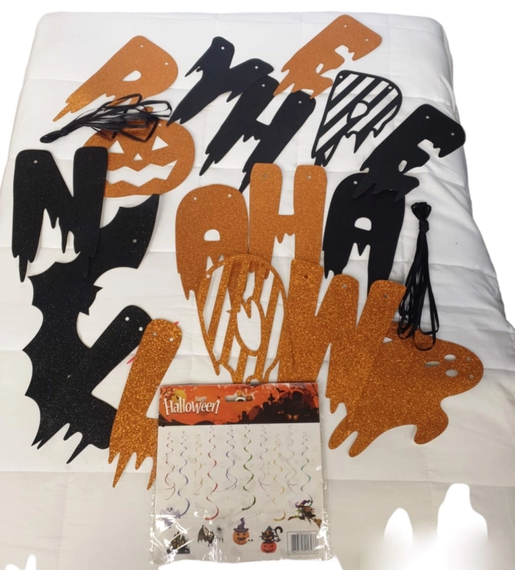 Dekoracja Na Halloween Girlanda Happy Halloween