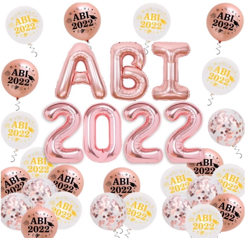 Abi 2022 Dekoracja Na Ukończenie Szkoły 2022 Róż B