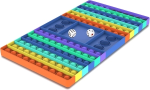 Zabawki Sensoryczne Rainbow Szachownica Push Bubbl