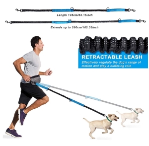 Torba Saszetka Na Pasek Ze Smyczą Jogging Pies