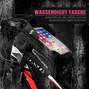 Wodoodporna Sakwa Torba Rowerowa Uchwyt Na Telefon