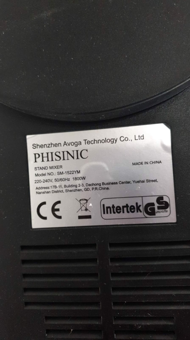 Robot Phisinic Sm-1522Ym Czerwony (Brak Pokrywki)