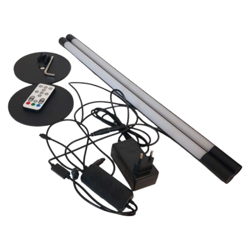 Lampka podłogowa LED RGB 2szt