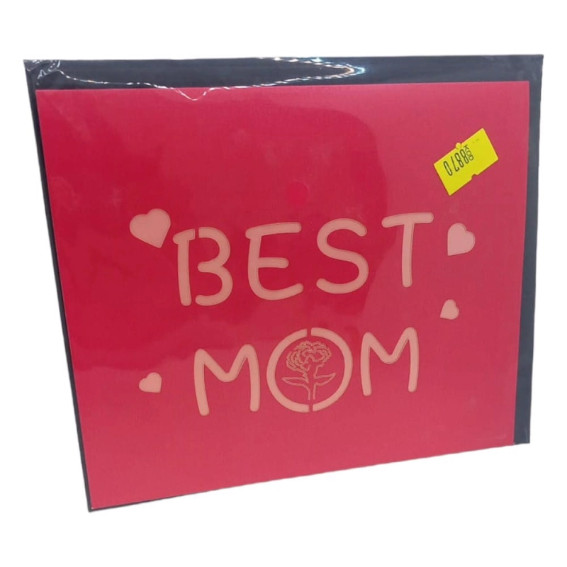 Kartka 3D na dzień Mamy Best Mom