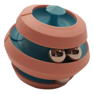 Spinner Gadżet Antystresowy Różowo Zielony