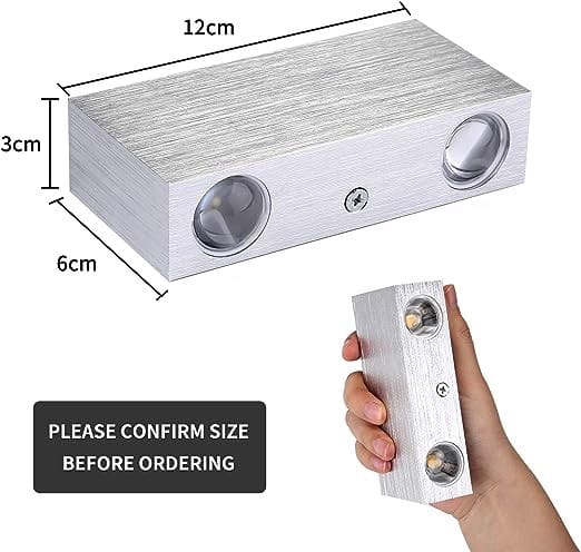 Lampa Kinkiet Ścienny LED 4W Ciepła Biel
