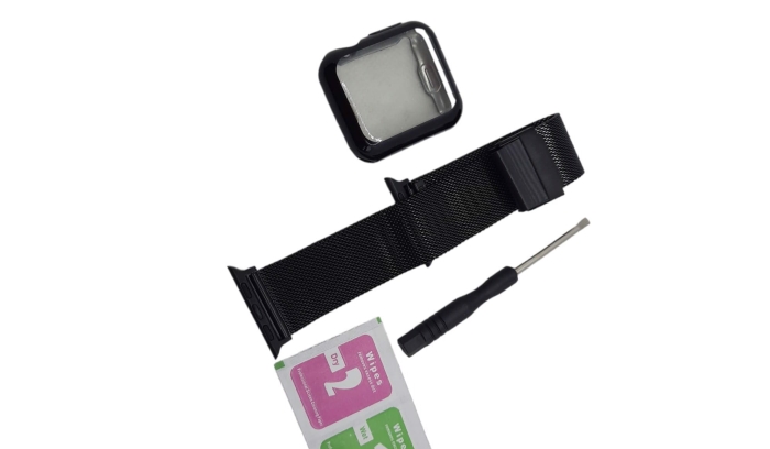 Bransoletka Pasek do Zegarka Apple 38mm Czarny