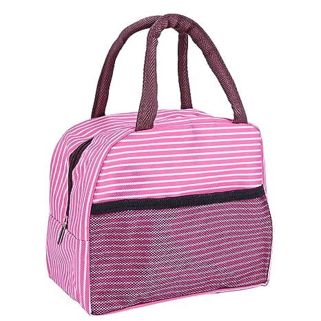 Termoizolacyjna torba na lunch piknik różowa