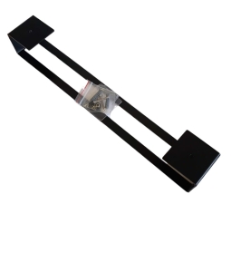 Wieszak na ręczniki czarny 40cm