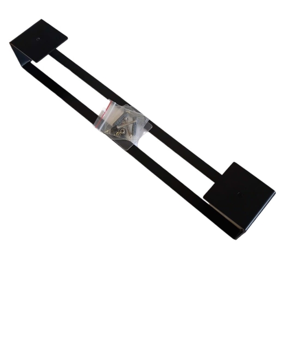 Wieszak na ręczniki czarny 40cm