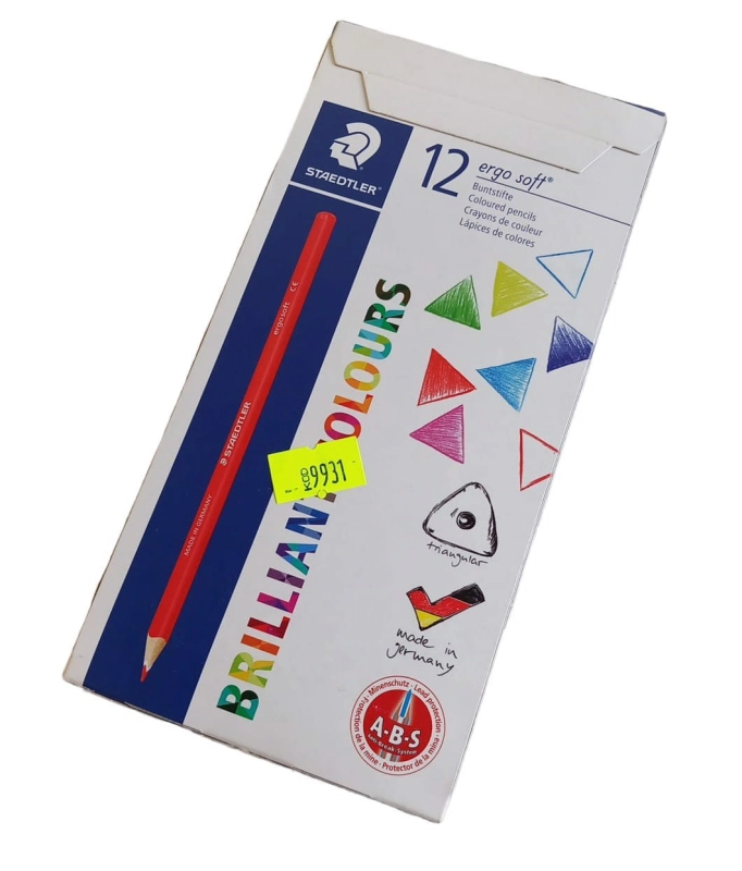 Kredka Brązowa Ergosoft Staedtler 12szt