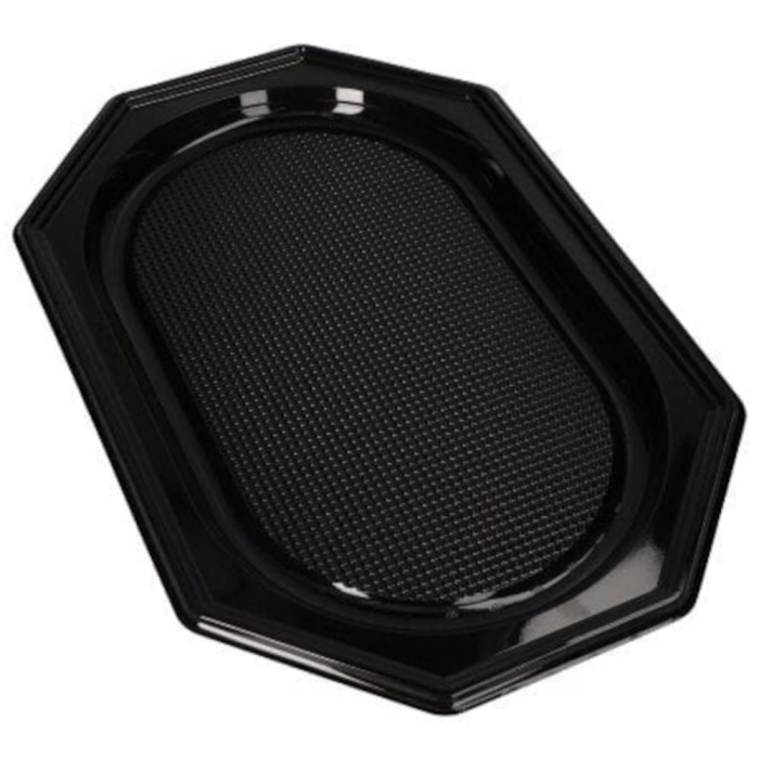Taca cateringowa 45444 czarna 45,5cm rPET 10szt $ (opłata SUP)
