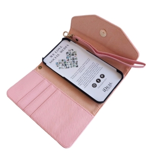 Etui Na Telefon Torebka Kopertówka 15x8 cm Róż