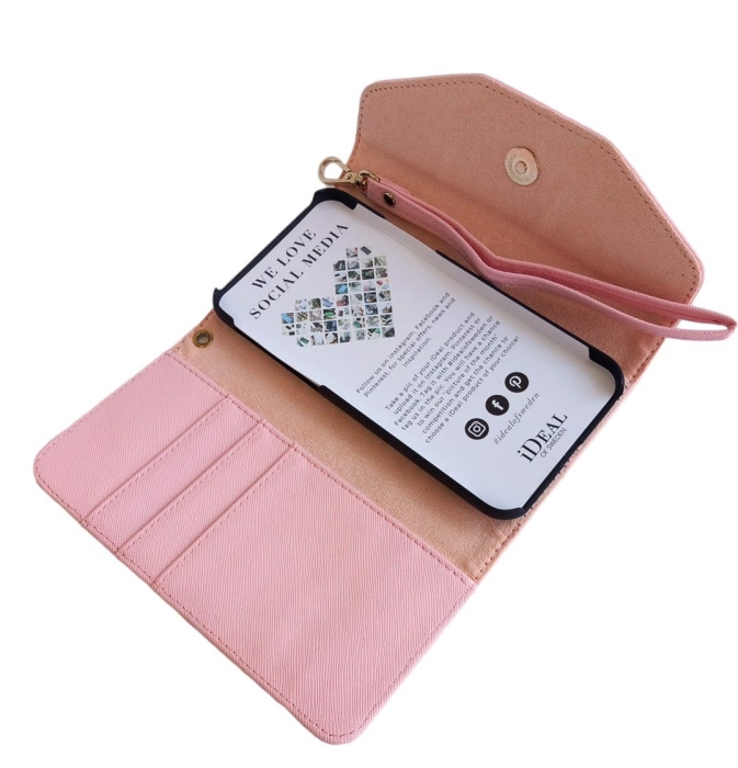 Etui Na Telefon Torebka Kopertówka 15x8 cm Róż