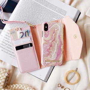 Etui Na Telefon Torebka Kopertówka 15x8 cm Róż