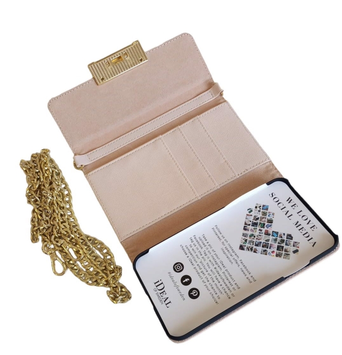 Etui Na Telefon Torebka Kopertówka 15x8 cm Beż