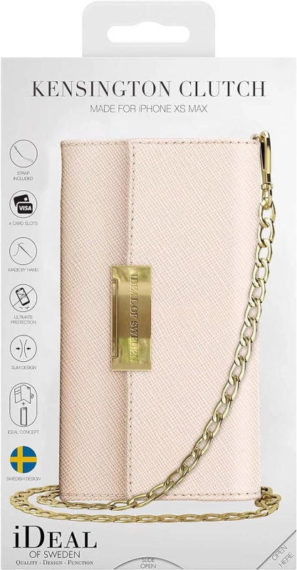 Etui Na Telefon Torebka Kopertówka 15x8 cm Beż