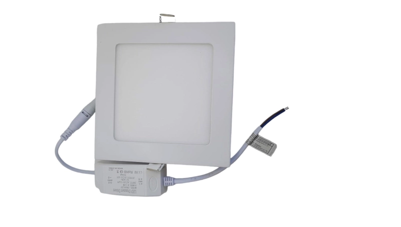 Panel LED Biały Prostokątny 9W Lampa Sufitowa