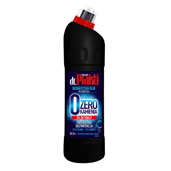 Clovin Żel do WC Dr.Prakti 0 kamienia 750 ml Blue