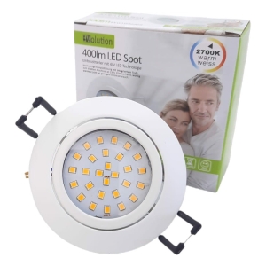 Reflektor Wpuszczany LED Sufitowy  4W 2700K 9szt
