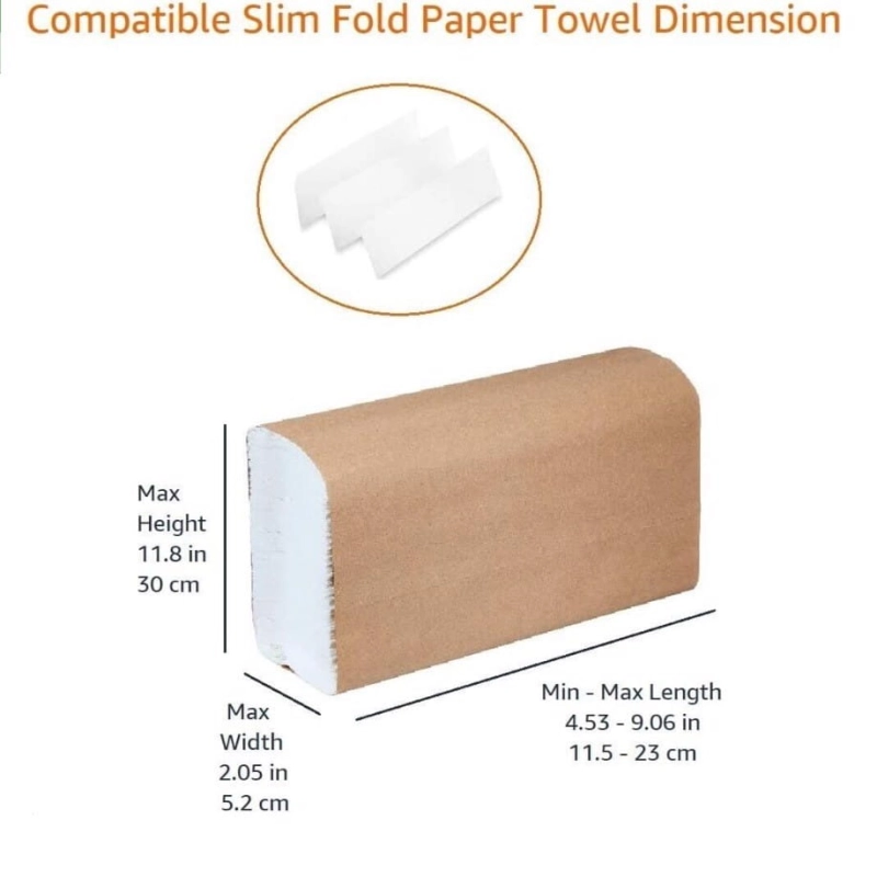 Dozownik ręczników papierowych składanych