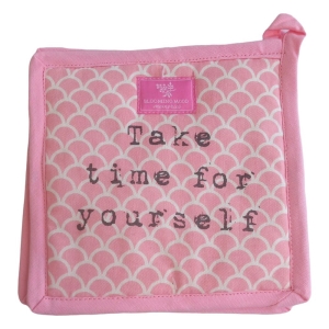 Łapki Uchwyty do Garnków 20x20 2szt Różowy