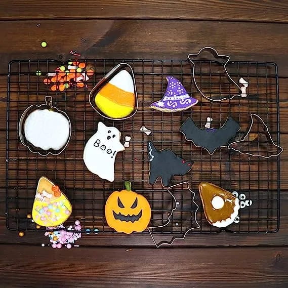 Foremki do ciastek Wykrawacze na Halloween 6szt